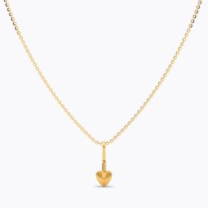 Dainty Heart 22KT Gold